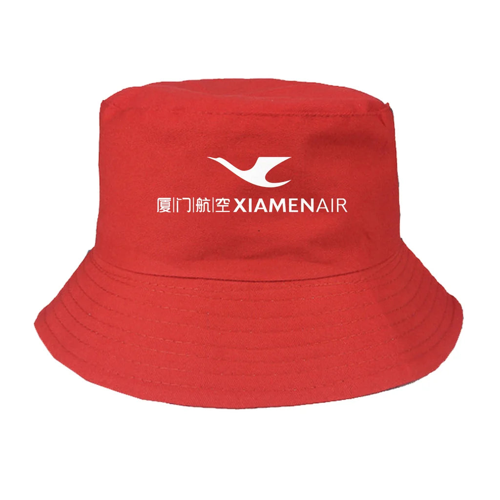 Xiamen Airlines summer hat - red