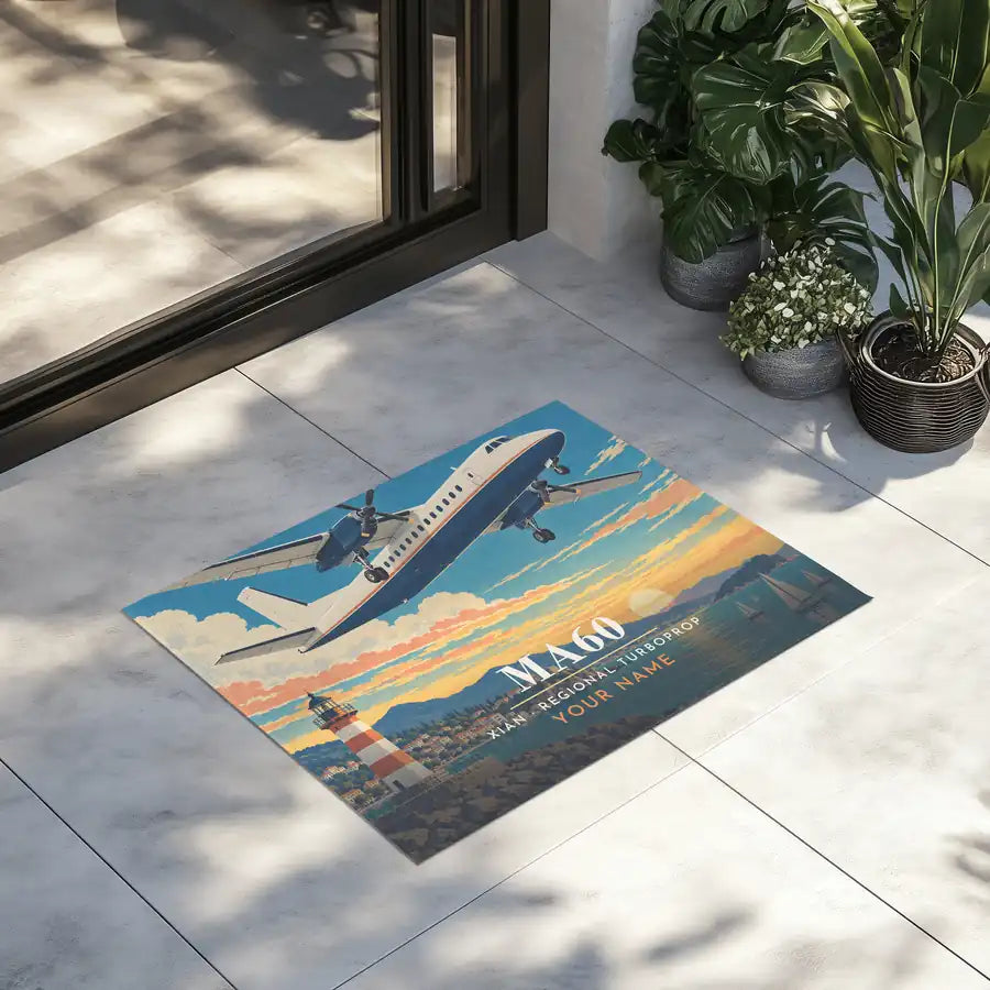 Xian MA60 - 3D + Name - Door Mat