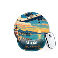 Thumbnail for Xian MA60 - 3D + Name - Ergonomic Mouse Pad - Full Print