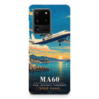 Thumbnail for Xian MA60 - 3D + Name - Samsung Case - Black