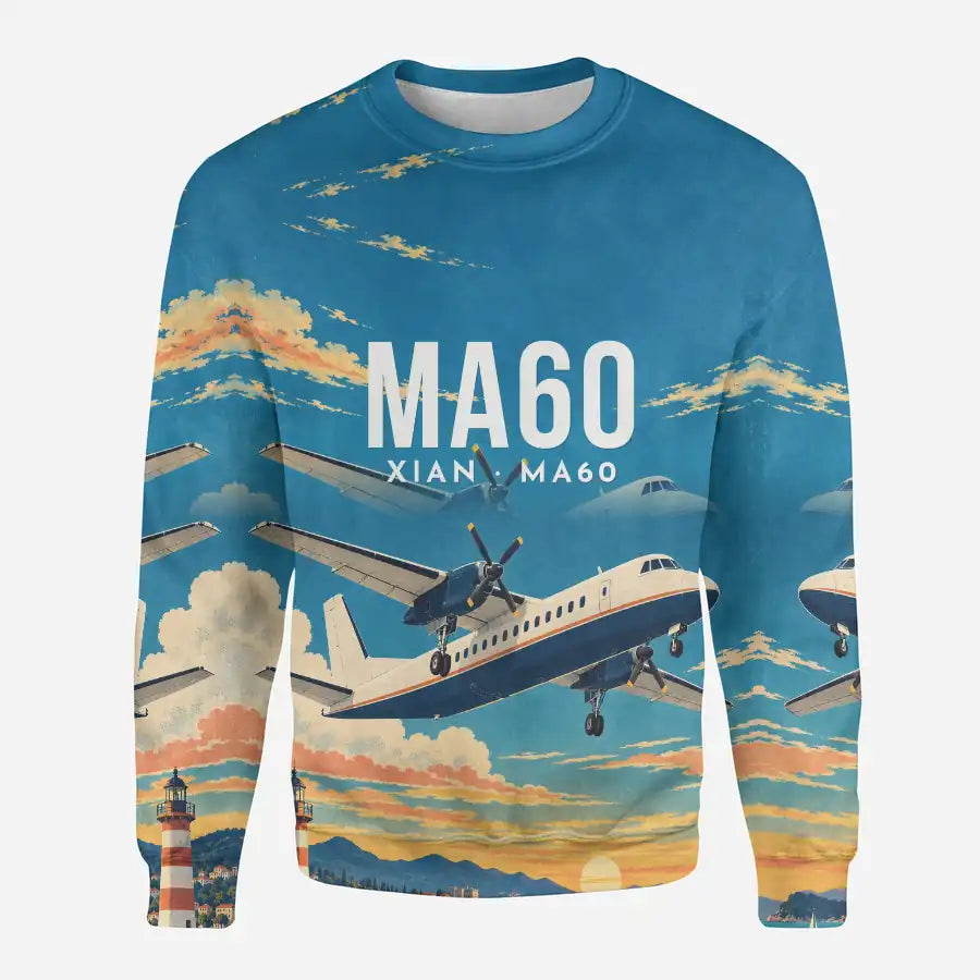 Xian MA60 3D All-Over Print Clothing - Sweatshirt - 3D