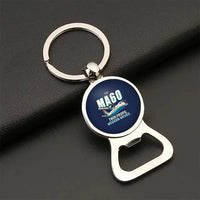Thumbnail for Xian MA60 - Cartoon - Bottle Opener Key Chain - Navy Blue