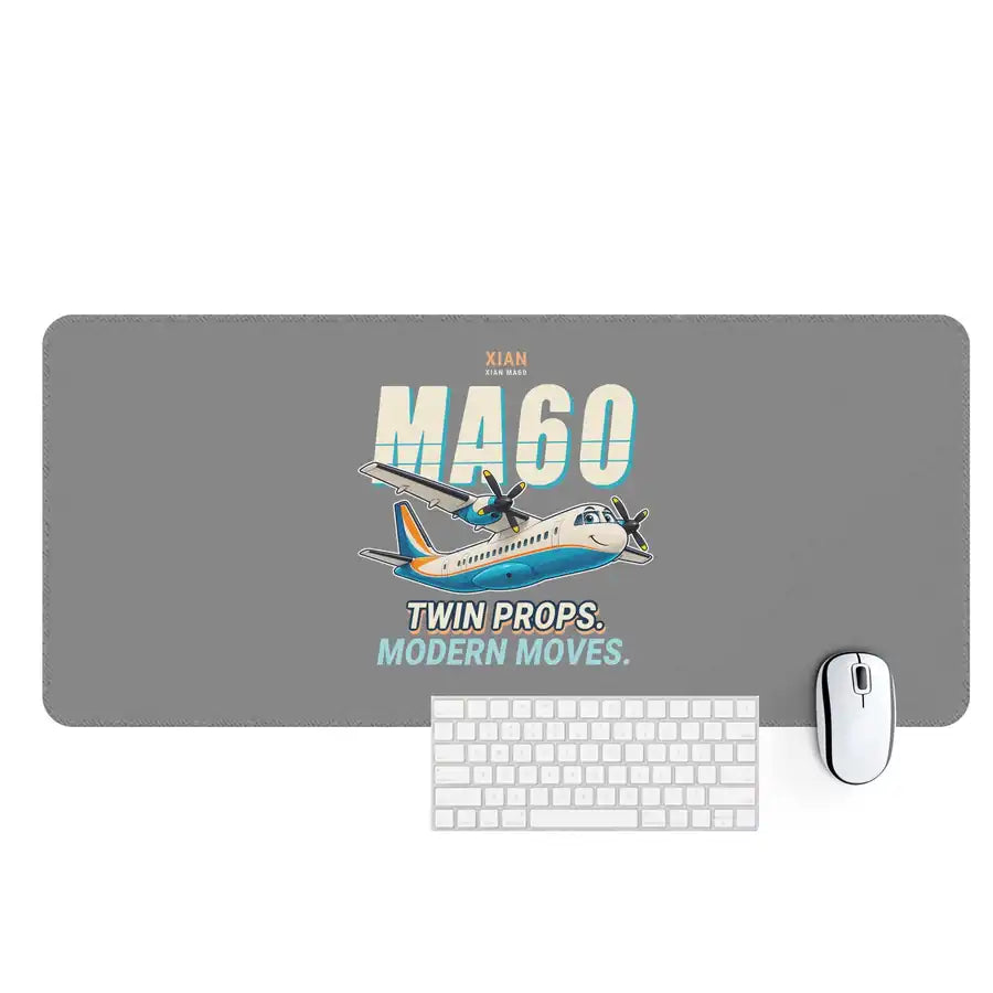 Xian MA60 - Cartoon - Desk Mat - Gray