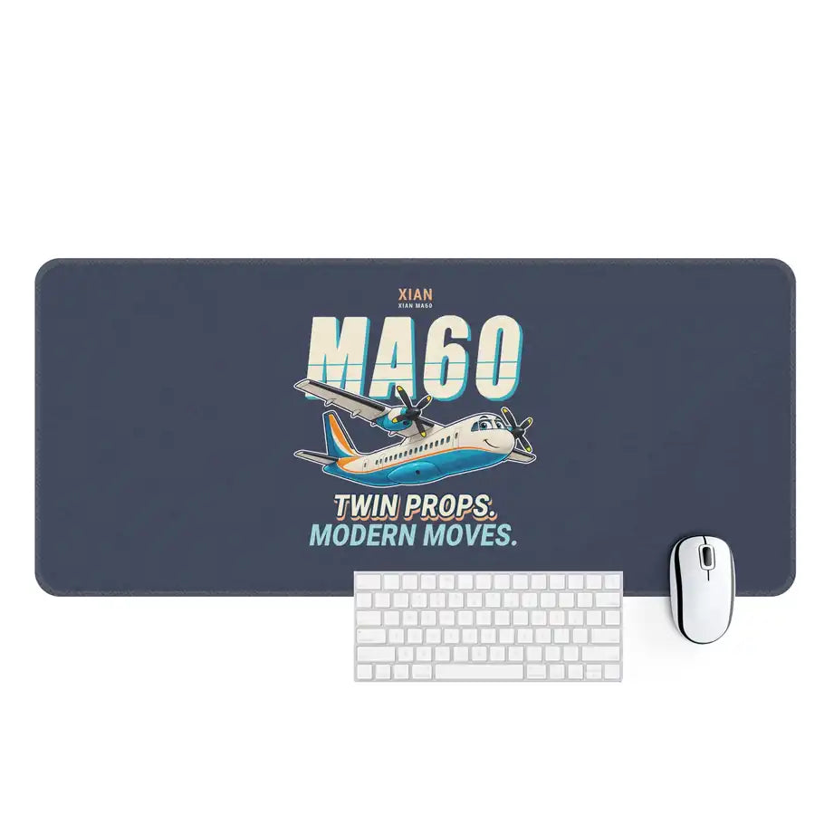Xian MA60 - Cartoon - Desk Mat - Navy Blue