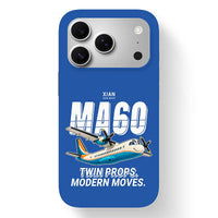 Thumbnail for Xian MA60 - Cartoon - MagSafe iPhone 17 Pro - Blue
