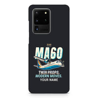 Thumbnail for Xian MA60 - Cartoon + Name - Samsung Case - Black