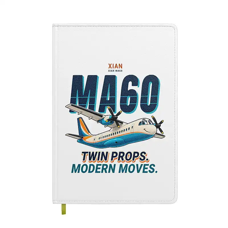 Xian MA60 - Cartoon - Notebook - White