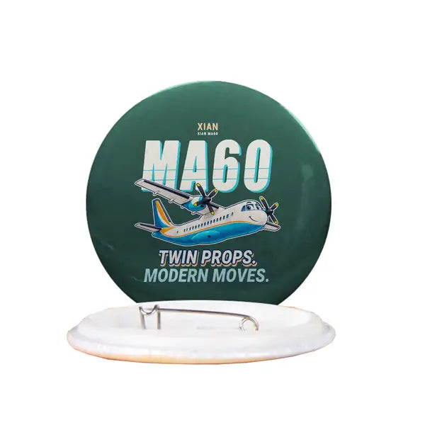 Xian MA60 - Cartoon - Pin - Dark Green