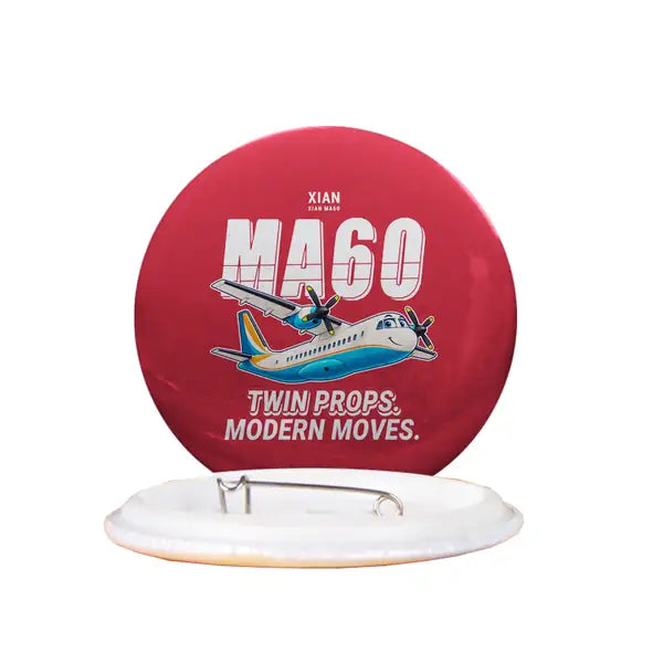 Xian MA60 - Cartoon - Pin - Red