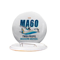 Thumbnail for Xian MA60 - Cartoon - Pin - White