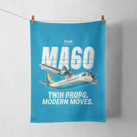 Thumbnail for Xian MA60 - Cartoon - Towel - Turquoise