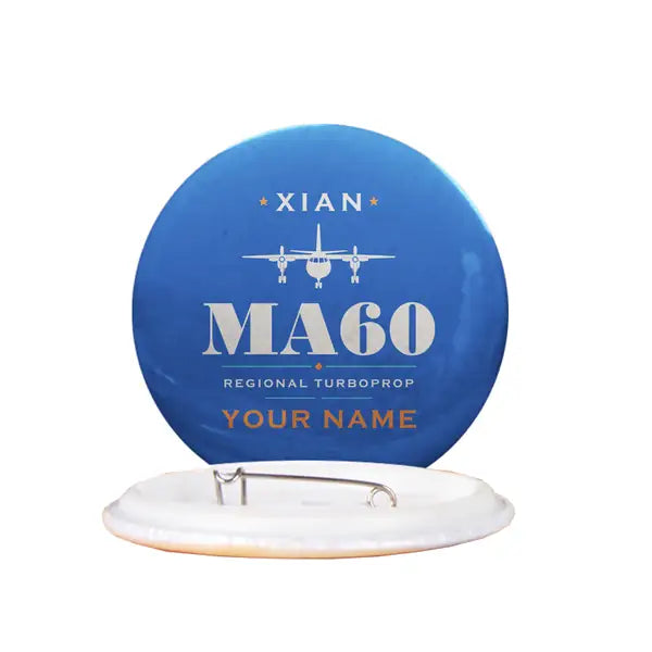 Xian MA60 - Heritage + Name - Pin - Blue