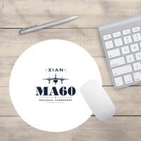 Thumbnail for Xian MA60 - Heritage - Round Mouse Pad - White