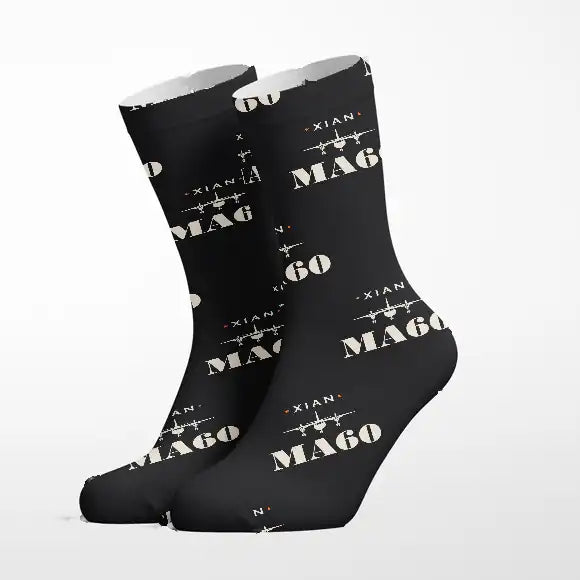 Xian MA60 - Heritage - Socks - Black