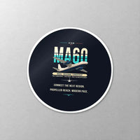 Thumbnail for Xian MA60 - Original - Circle Sticker - Close-up