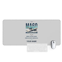Thumbnail for Xian MA60 - Original + Name - Desk Mat - Light Gray