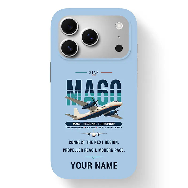 Xian MA60 - Original + Name - MagSafe iPhone 17 Pro - Light Blue
