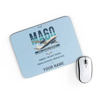 Thumbnail for Xian MA60 - Original + Name - Mouse Pad - Light Blue