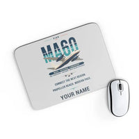 Thumbnail for Xian MA60 - Original + Name - Mouse Pad - Light Gray