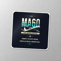Thumbnail for Xian MA60 - Original - Square Sticker - Close-up