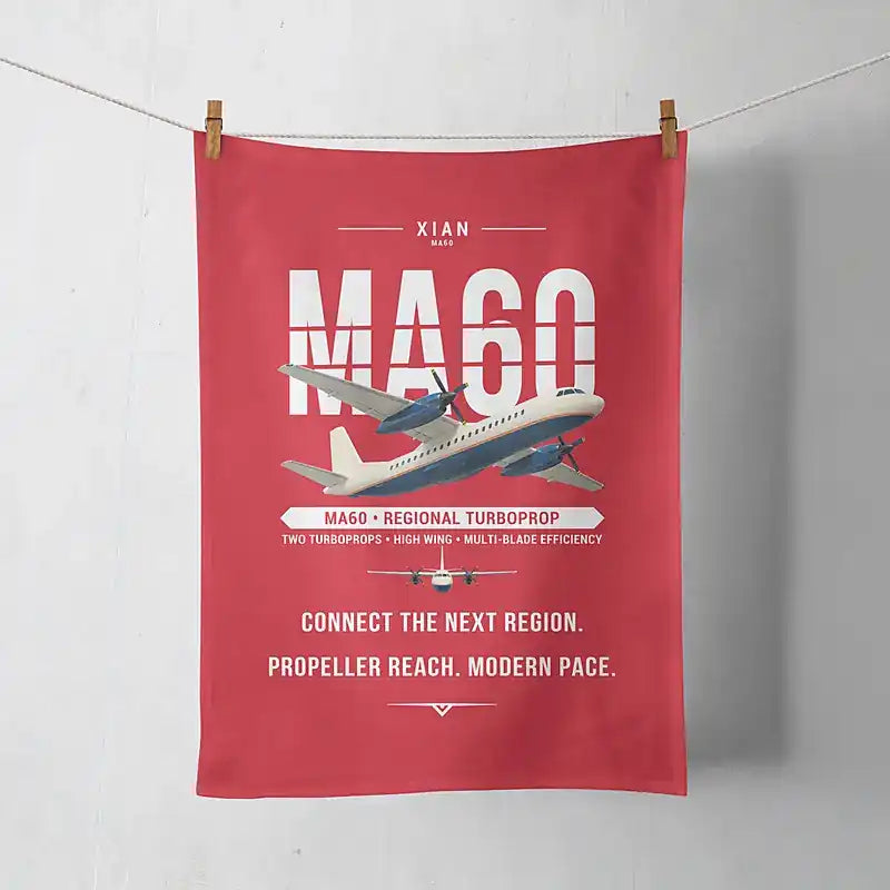 Xian MA60 - Original - Towel - Red