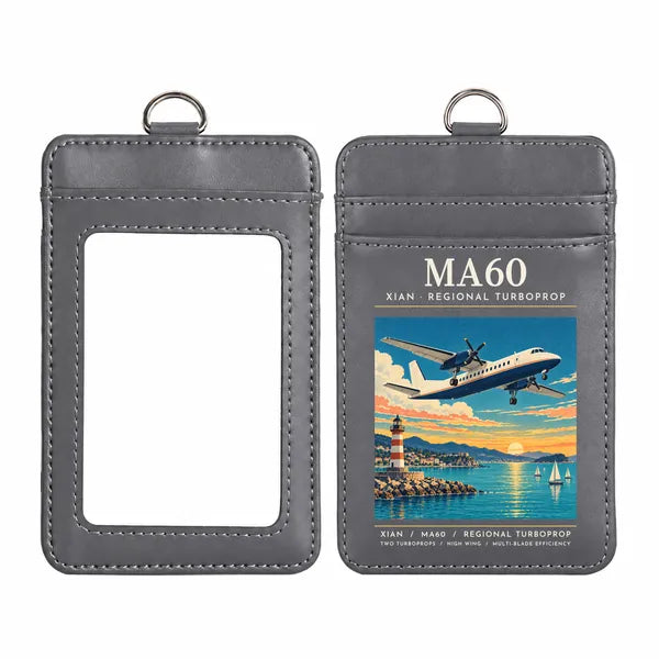 Xian MA60 - Poster - ID Card Holder - Gray