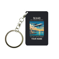 Thumbnail for Xian MA60 - Poster + Name - Key Chain - Black