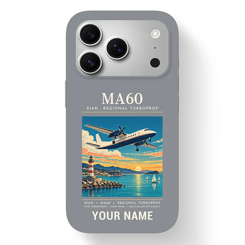 Xian MA60 - Poster + Name - MagSafe iPhone 17 Pro - Gray
