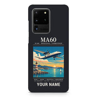 Thumbnail for Xian MA60 - Poster + Name - Samsung Case - Black