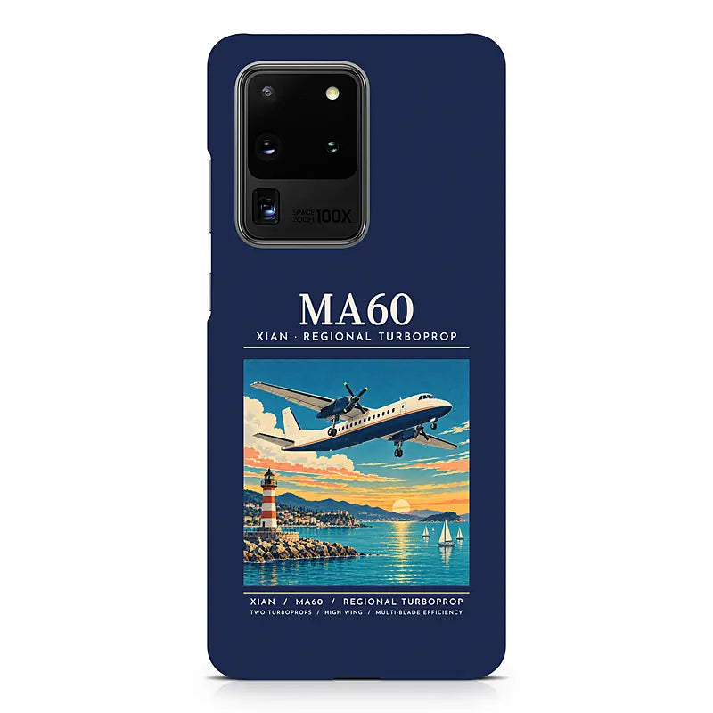 Xian MA60 - Poster - Samsung Case - Navy Blue