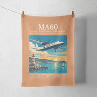 Thumbnail for Xian MA60 - Poster - Towel - Orange
