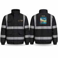 Thumbnail for Xian MA60 Reflective Winter Jackets - Poster - Black