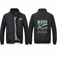 Thumbnail for Xian MA60 Stylish Jackets - Stand Collar - Original - Black