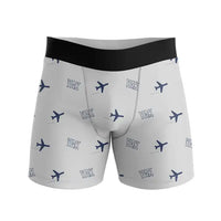 Thumbnail for Yakutat Airport (YAK) Men Boxers - Pattern - Light Gray