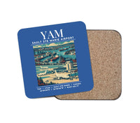 Thumbnail for YAM - Poster - Coaster - Blue