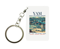 Thumbnail for YAM - Poster - Key Chain - White