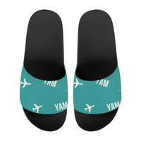 Thumbnail for Sault Ste Marie Airport (YAM) Slippers & Flip Flops - Slippers - Sport - Pattern - Turquoise
