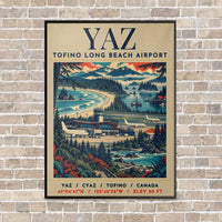 Thumbnail for YAZ - Poster - Canvas Framed - Beige