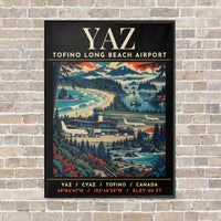 Thumbnail for YAZ - Poster - Canvas Framed - Black