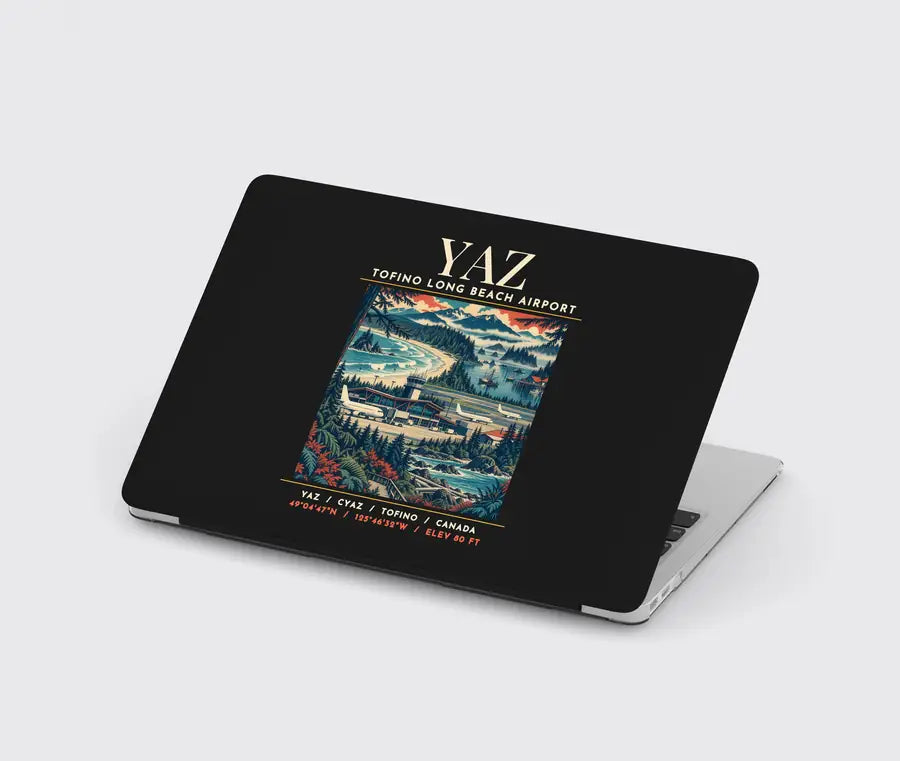 YAZ - Poster - MacBook Case - Black
