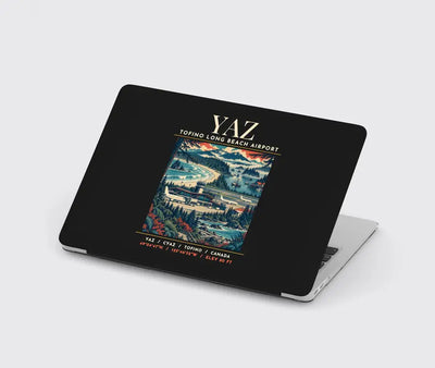 YAZ - Poster - MacBook Case - Black