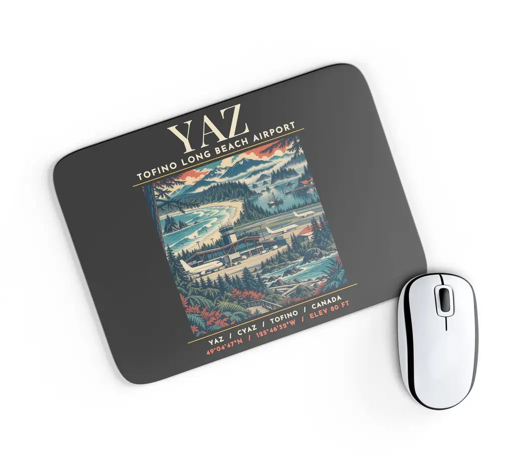 YAZ - Poster - Mouse Pad - Black