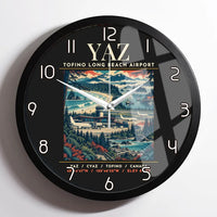 Thumbnail for YAZ - Poster - Wall Clock Framed - Black
