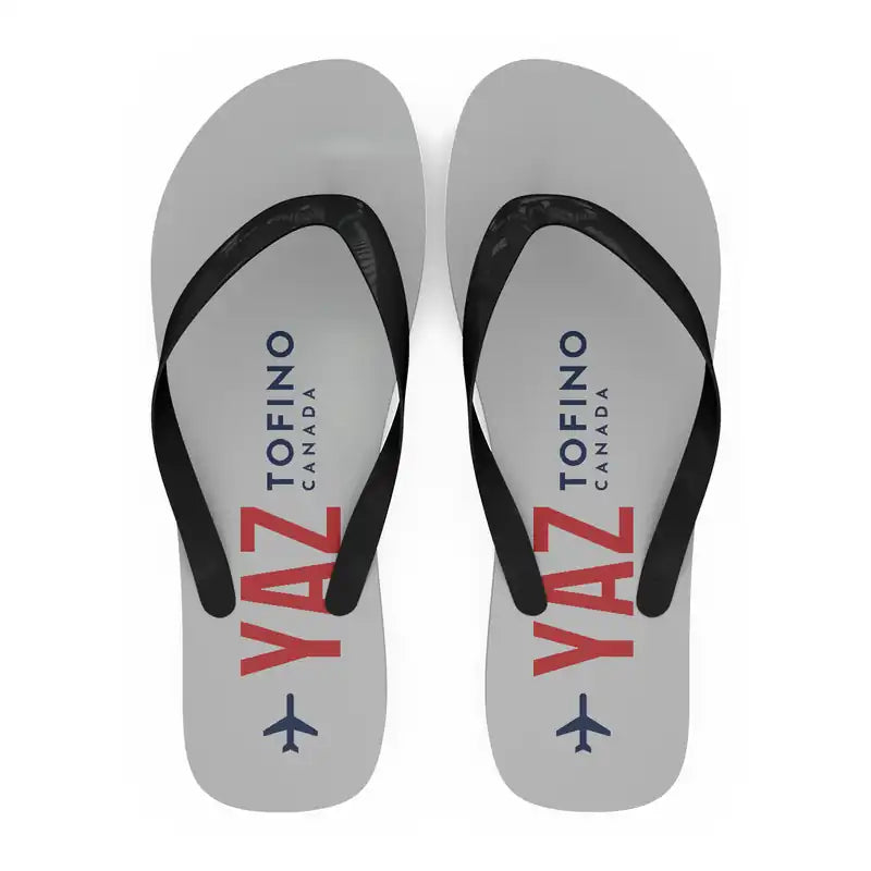 Tofino Long Beach Airport (YAZ) Slippers & Flip Flops - Slippers - Flip Flops - Code - Light Gray