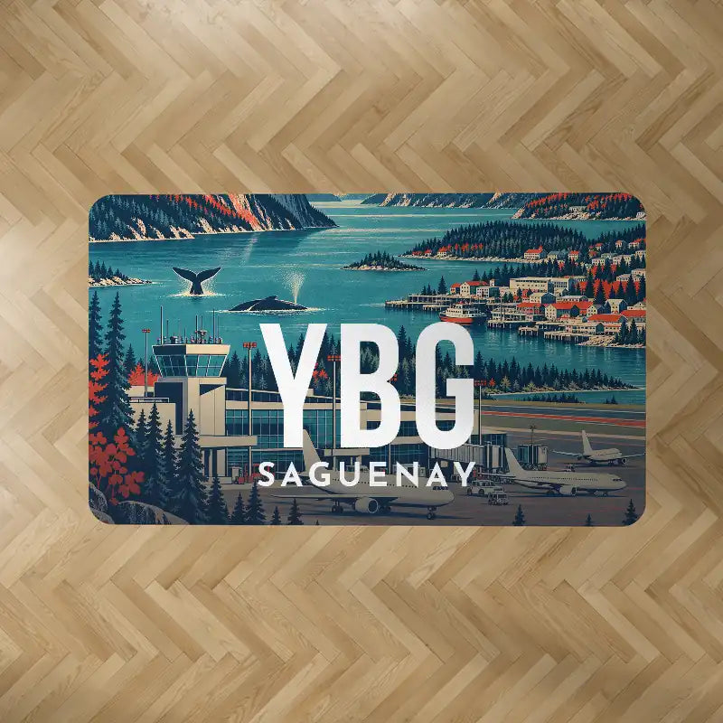 Saguenay-Bagotville Airport (YBG) Carpets - Carpet Rectangle - Scene