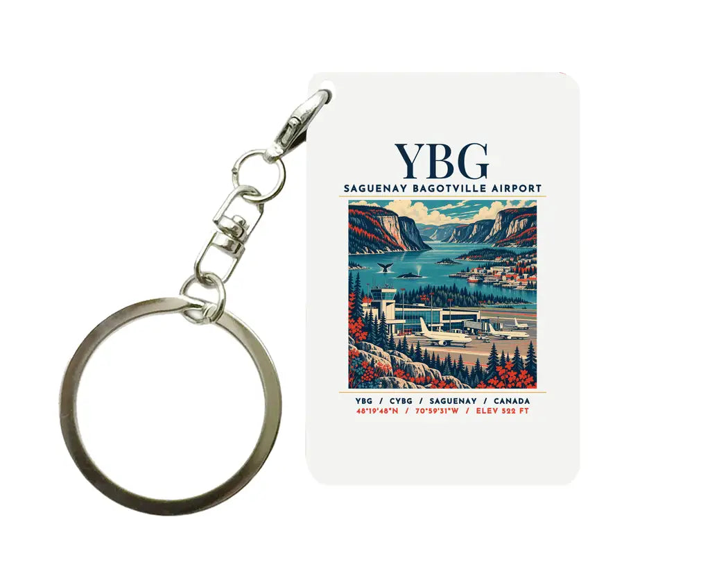 YBG - Poster - Key Chain - White