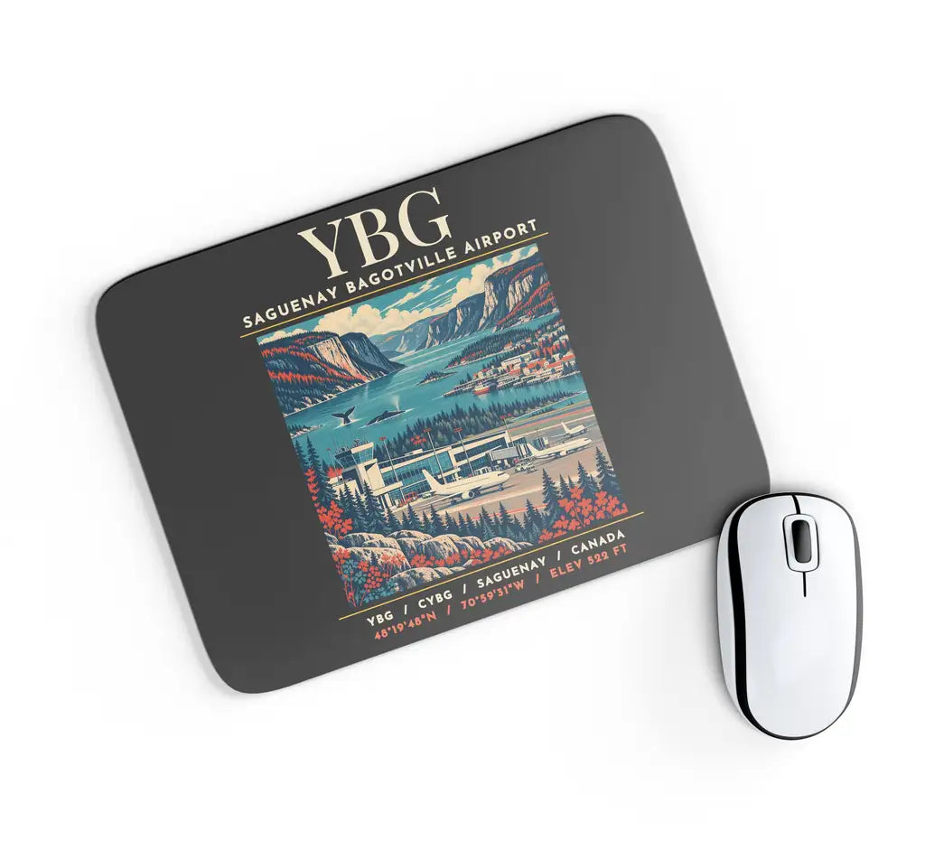 YBG - Poster - Mouse Pad - Black