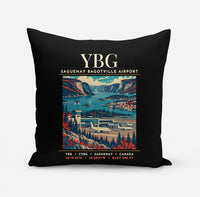 Thumbnail for YBG - Poster - Pillow - Black