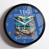 Thumbnail for YBG - Poster - Wall Clock Framed - Blue