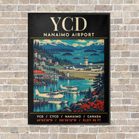 Thumbnail for YCD - Poster - Canvas Framed - Black